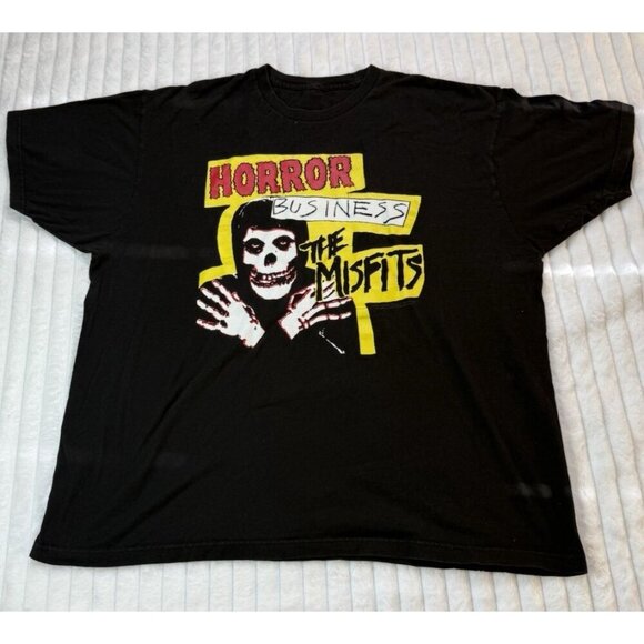 2019 Cyclopian Music THE MISFITS Horror Business Graphic Unisex T-shirt L/XL - Picture 1 of 9